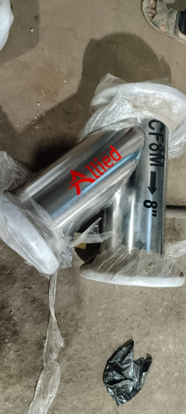 Stainless Steel Y-Strainer with ALLIED Badge