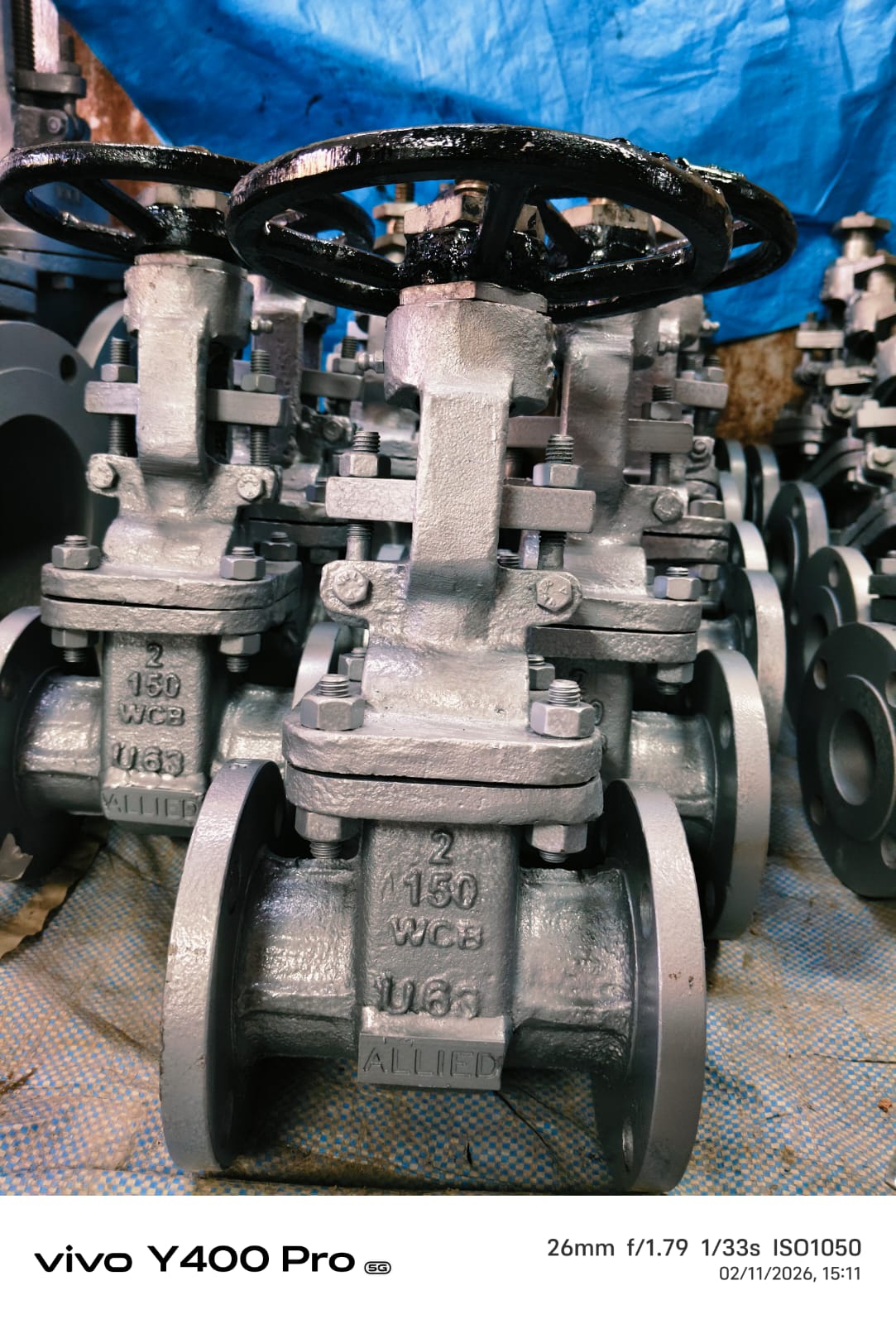 ALLIED Branded Cast Steel Gate Valves