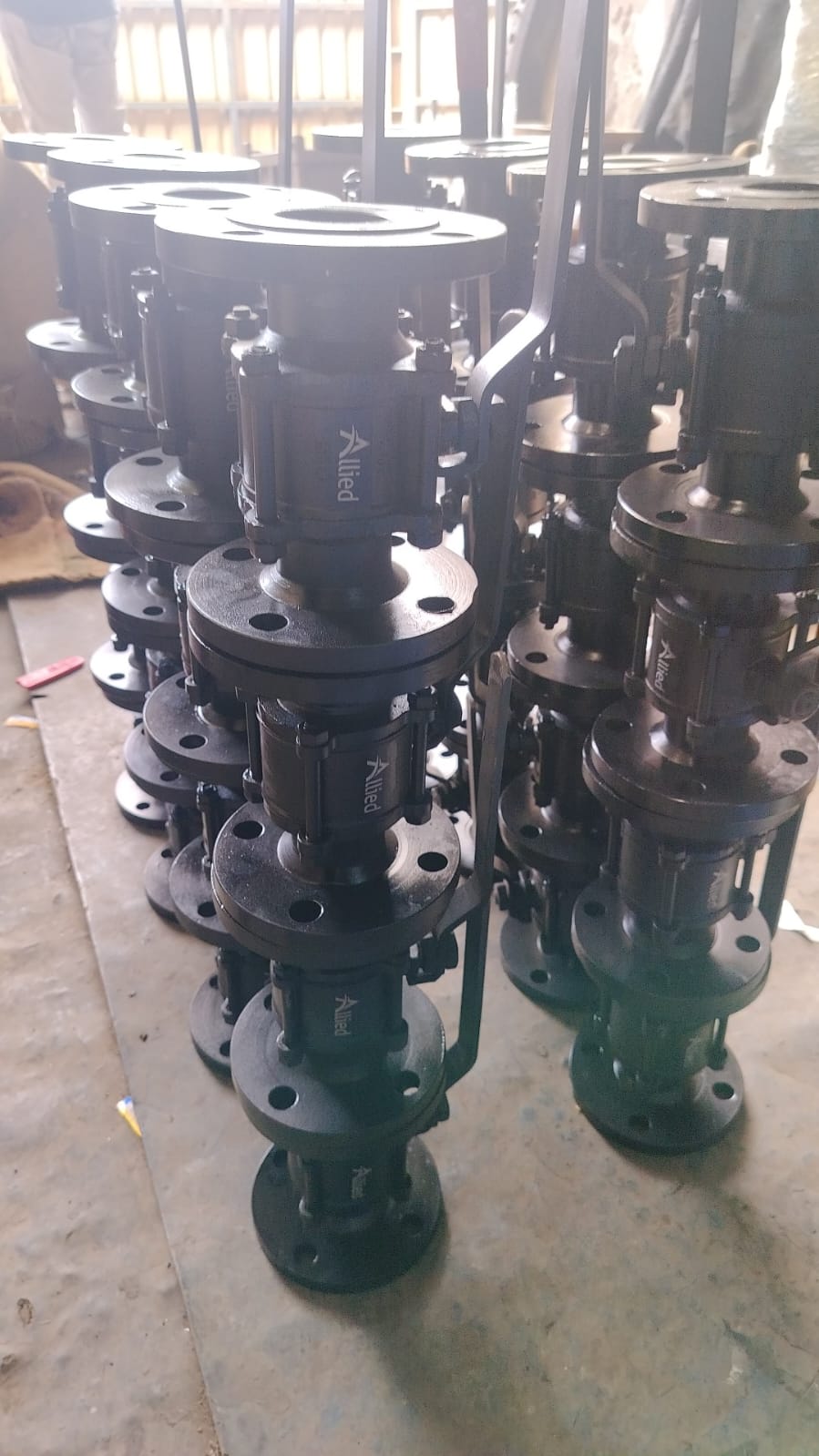 Batch Staging of Industrial Valve Lines