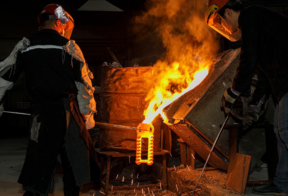 Foundry Floor Mold Preparation Line