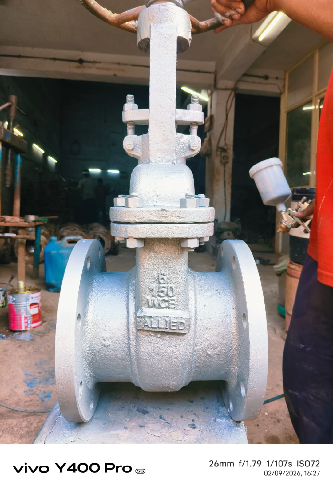 Finished Valves Ready for Dispatch